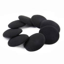 4 Pair 55mm Replacement Earphone Pad Covers for Headset Headphone Black U3K2