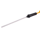 80mm x 3mm Probe K Type 0-500C Temperature Range Coiled Thermocouple 1M