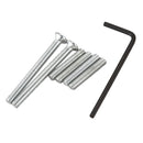 Entry Gate 10-12mm Glass Swing Push Sliding Door Lock with Keys N3G3