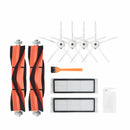 10pcs Replacements for Xiaomi Roborock Xiaowa Vacuum Cleaner Parts Accessories 4*5-arm Side brushes 2*Main Brushes 2*Filter 1*Yellow Brush 1*White Brush
