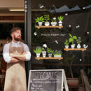 Miico SK6093 Home Glass Door And Window Stickers Creative Decorative Wall Sticker DIY Stickers