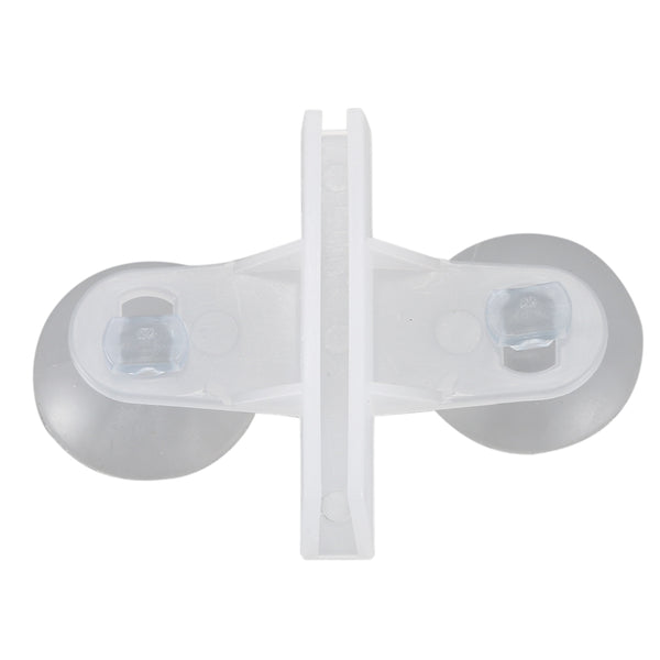 Plastic Aquarium 5mm Glass Suction Cup Divider Sheet Holder Clip 12pcs F9B9