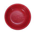 Household Plastic Round Sauce Soy Dipping Dish Bowl Red Black 7cm Dia 5 Pcs A7M2