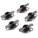 5pcs 90C 194F NC Normal Close Thermostat Temperature Thermal Switch KSD301 Q5K2