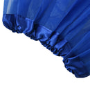 Kids Girls Modern Ballet Dressing Fairy Tutu Skirt Dark blue Q8V6