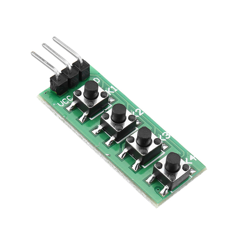 5pcs Keypad 4 Button Key Module Switch Keyboard For  UNO MEGA2560 Breadboard