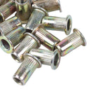 20pcs Flat Head Metric Steel M5 Blind Insert Rivet Nut Rivnut P5G8
