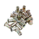 20pcs Flat Head Metric Steel M5 Blind Insert Rivet Nut Rivnut P5G8