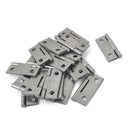 Rectangle Folding Closet Cabinet Door Hinge Hardware 1.5" 20 Pcs X8W2