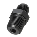 Male AN6 To 3/8inch NPT Thread Aluminum Straight Fuel Oil Hose Fitting Adapter