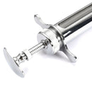 50ml Stainless Steel Animal Syringe Veterinary Lab Pet Injector