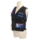 Kids Tactical Vest Kits Glasses Wristbands Mask Refill for Darts Games Gift