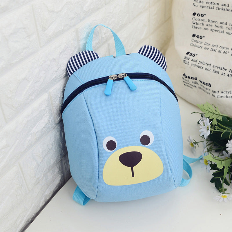 5L Toddler Kids Children Anti-lost Backpack School Bag Cute Bear Shoulder Bag With Traction Rope Outdoor Travel