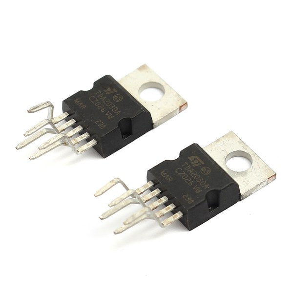 TDA2030A 2.0 Audio Amplifier Module Board 18W*2 Double Track DIY Kit
