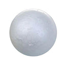 20 X White Christmas Decorative Ball Christmas Modeling Craft Styrofoam Bal Z7C3