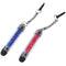 7x stylus rhinestone pencil pen touch pen multi function dustproof plug ear I4D7