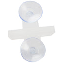 Plastic Suction Cup Fish Tank Divider Sheet Holder Clip 10 Pcs White U3Y1