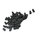 50Pcs Micro Tactile Pushbutton Switch Cap Cover Protector Black 6x10mm E4O2