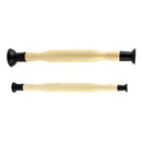Double Ended Wooden Grip Valve Grinding Stick Lapping Tool Set 2 Pcs U6R4