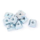 10Pcs 80/20 Inc T-Slot Hardware 40 Series M8 Slide In T-Nut W9S8