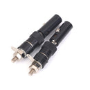 4mm Banana type plug with red insulation plug, black P2I1