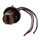 2 Pcs T20 7443 LED Bulb Brake Signal Light Socket gray G7Y6