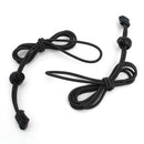 One pair of elastic shoelace lock lock shoelace 120 cm black F1W3