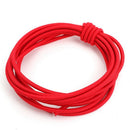 One pair of elastic shoelace lock lock shoelace 120 cm red black