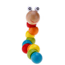 Toys for babies Colorful wood caterpillar Wooden Beads Joint Animal Worm to