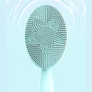 Facial Brush Rechargeable Hand-held Electric Silica Gel Facial Cleanser Electric Facial Brush Household Portable Facial Cleanser And Massager Facial Care Tools Face Cleanser