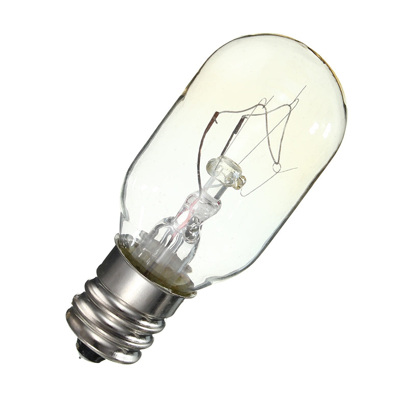 15W/25W 120V E12 Incandescent Glass Light Bulb Refrigerator Salt Oven Lamp