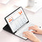 Auto Sleep Detachable bluetooth Wireless Keyboard Kickstand Tablet Case With Pencil Holder For iPad 9.7 Inch 2018/iPad 9.7 Inch 2017/iPad Air/iPad Air 2/iPad Pro 9.7 Inch