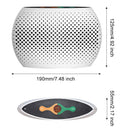 Dehumidifier Super Mute Portable Circulation Rechargeable Electric Air Dryer Machine Water Intelligent Moisture Absorber for Home Wardrobe Bookcase Shoe Dryer