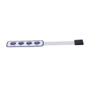 1x4 4 Key Matrix Membrane Switch Keypad Keyboard New 65x20x0.8mm White