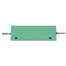 Chassis Mounted 100W 2 Ohm 5% Aluminum Case Wirewound Resistor Green