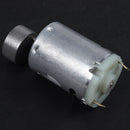 1.1inch Dia Mini Vibration Vibrating Electric Motor DC 12-24V 8000RPM Gray