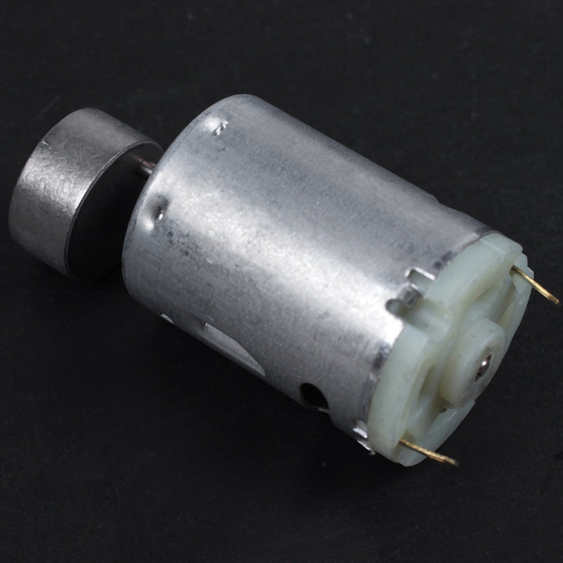 1.1inch Dia Mini Vibration Vibrating Electric Motor DC 12-24V 8000RPM Gray