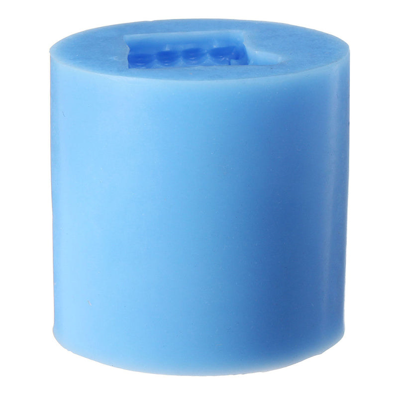 3D Snowman Silicone Fondant Mould Baking Handmade Candle Cake Soap Mold DIY