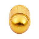 4x Aluminum Valve Cover Bullet Valve Cover Tire Valve Cover Yellow
