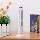 3W Portable Mini USB Fresh Air Cooler 2 Wind Speed Bladeless Tower Desktop Cooling Fan