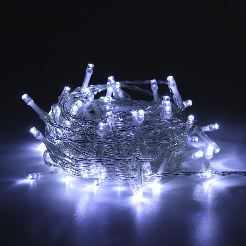 Solar Powered 10M 8 Modes 70 LED String Light Outdoor Christmas Holiday Garden Lamp
