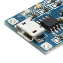 5Pcs Micro USB TP4056 Charge And Discharge Protection Module Over Current Over Voltage Protection