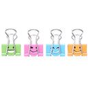 50 x Paper Clips Revolving clips 19mm folder clips in the expression sent b K9Q7