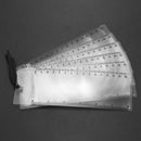 6 Pcs Bookmark Ruler Magnifier Fresnel Lens 3x Magnifying Sheet Clear B7U4