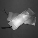 6 Pcs Bookmark Ruler Magnifier Fresnel Lens 3x Magnifying Sheet Clear B7U4