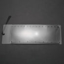 6 Pcs Bookmark Ruler Magnifier Fresnel Lens 3x Magnifying Sheet Clear J1M4