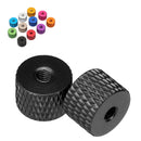 Suleve M3AN5 10Pcs M3 Knurled Thumb Nut Thread Grommet Gasket Washer Spacer Multi-color Aluminum Alloy