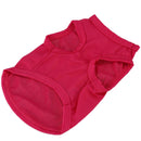 Winter Warm Pattern Dog Clothes Pet Clothing Pink M G7D7