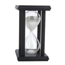 Wooden Hourglass Hourglass Hourglass Decorated Gift (White, 30 min) Y1H3