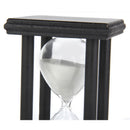 Wooden Hourglass Hourglass Hourglass Decorated Gift (White, 30 min) Y1H3